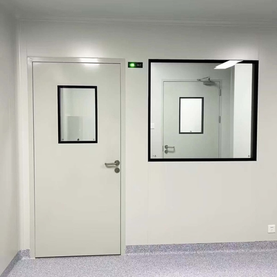 comprar Salões limpos de aço galvanizado Portas, Salão limpo médico Porta com janela de vidro online manufacture