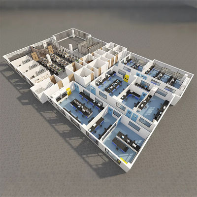 comprar Huuao Farmacêutica Gmp Sala Limpa Profissional Iso Iv Solução Sala Limpa Projeto de Sala Limpa Modular Farmacêutica Fabricação em linha