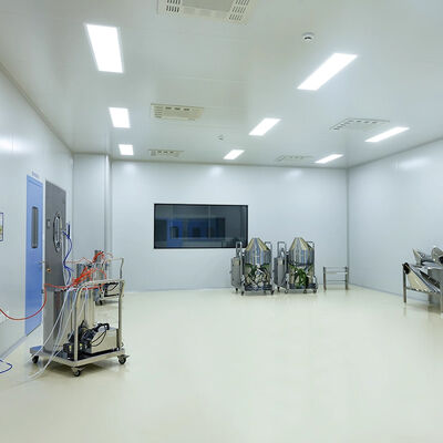 comprar Sala limpa modular Huuao classe ISO 5-8 - à prova de poeira, antiestática, adequada para fabricação de wafers e revestimento óptico Fabricação em linha