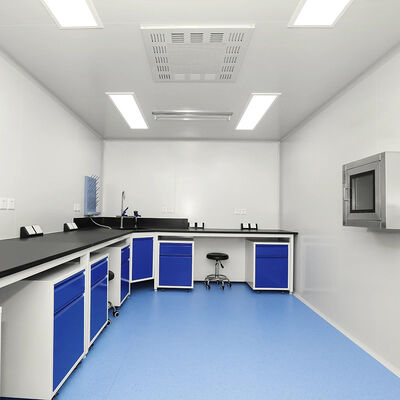 comprar HUAAO Modular Modern Cleanroom Lab Científico Resistente a Químicos Estação de Trabalho Biológica Certificação ISO5 Característica à Prova de Fogo para Fabricação em linha