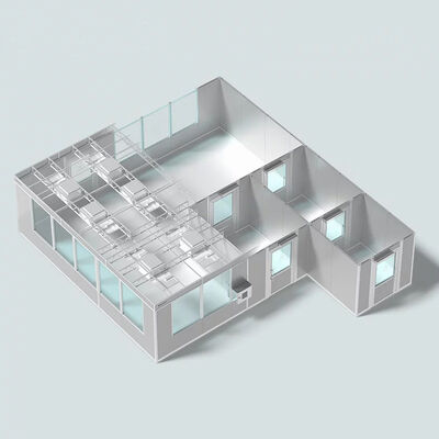 comprar HUAAO Sala Limpa Modular Certificada GMP para Hospitais e Oficinas Médicas Personalizadas e Minimalistas de 66 m² com Características à Prova de Fogo Fabricação em linha