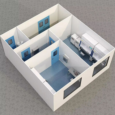 comprar HUAAO Modular Moderno Fireproof Eco-Friendly Clean Room Classe 100 Stand Portátil para Hospital/Workshop Projeto GMP Fabricação em linha