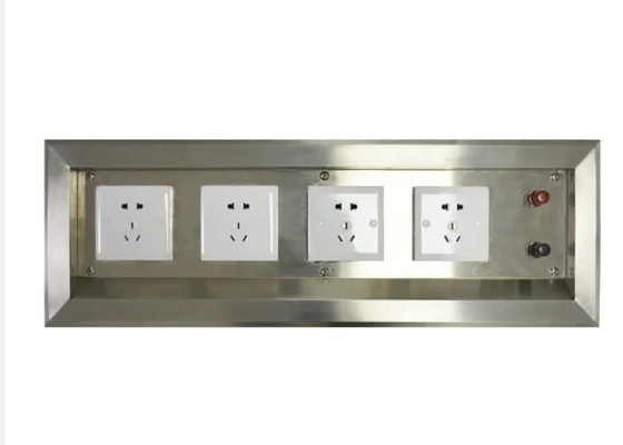 Caixa de tomada de energia da sala limpa 5 posições à prova de poeira não estática