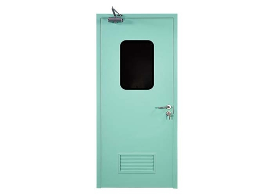 Portas giratórias modulares hermeticamente fechadas para hospital