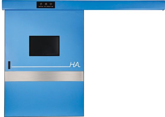 Portas deslizantes manuais e automáticas personalizadas para salas limpas