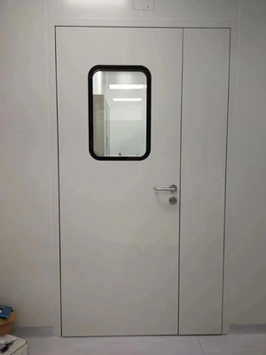 Porta balançante de aço personalizada de 50 mm de espessura para fábrica de eletrônicos