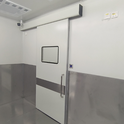 Porta deslizante automática médica hermeticamente fechada para sala de operação de teatro do hospital