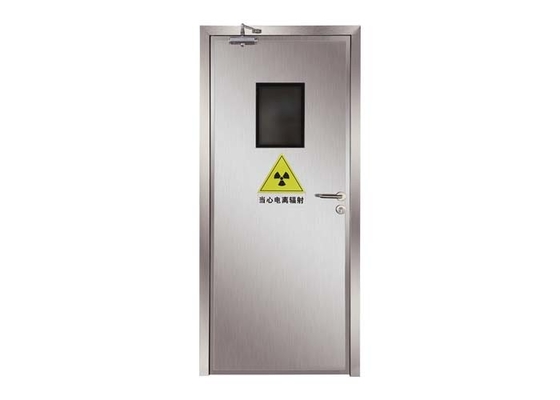 Galvanizado 304SS Proteção contra radiações Porta de chumbo de raios X Para Hospital Farmácia Médica