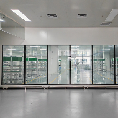 Observação de purificação Janela de sala limpa com superfície resistente a produtos químicos