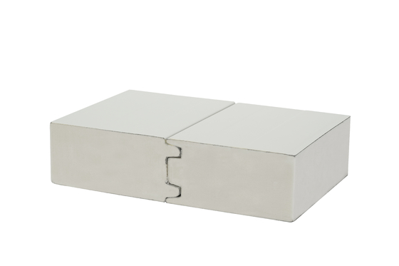 Painel de sanduíche de sala limpa feito à mão de aço galvanizado Painéis de armazenamento a frio 50mm-200mm