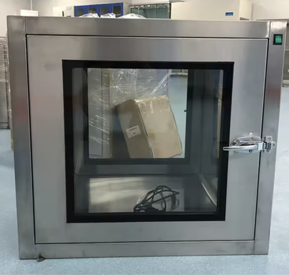 Caixa de passagem de sala limpa, laboratório estático, caixa de passagem industrial.