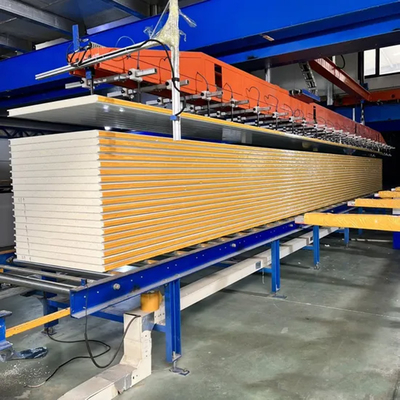 Huuao Painéis de Parede Sanduíche Isolados PU à Prova de Fogo 50mm 70mm 100mm 150mm com Preço de Painel de Parede Sanduíche Isolado PU para Construção