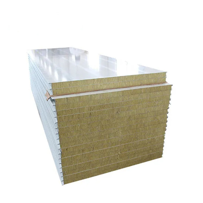 Huuao Fireproof Isolated Pir Pu Polyurethane EPS Façade Freezer Soundproof Metal Sandwich Wall Panels para Sala de Armazenamento Frio