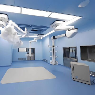 HUAAO Modular Modern ISO7 Fireproof Cleanroom para Sala de Operações Hospitalar e Oficina Sistema de Purificação GMP Standard para Cirurgia