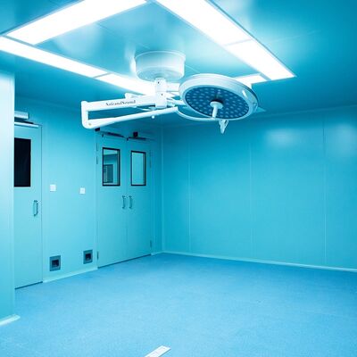 HUAAO Modern Medical Modular Cleanroom Wall Panel ISO Certificado Incendiário Eco-Friendly Customizable Workshop Hospital em operação