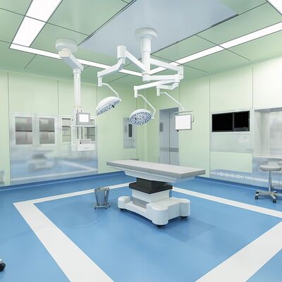HUAAO Modern Modular Cleanroom para Sala de Cirurgia e Oficina Sistema Cirúrgico à Prova de Fogo com Soluções Digitais