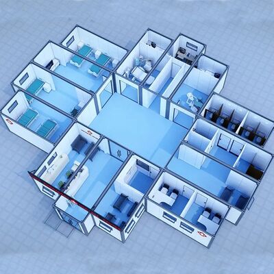 HUAAO ISO Modular Sala Limpa Médica GMP Nova Condição Sala Limpa para Dispositivos Médicos