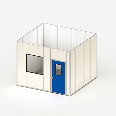 HUAAO Modular Modern Fireproof Sem poeira Eco-Friendly Cleanroom System Certificação ISO5 para uso em laboratórios de hospitais médicos